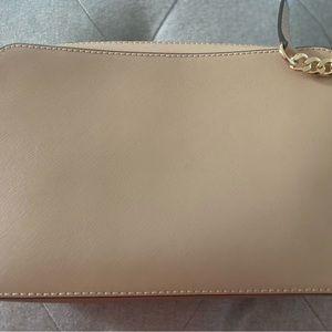 Jet Set Large Saffiano Leather Crossbody Bag